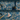 Blue Flower Non-Adhesive Wallpaper 50 Sq.Ft Installed on Bedroom Wall – Nidhi Decor Mumbai
