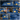 Non Self Adhesive Navy Blue Moon 3D Panel Room Setting – Nidhi Decor Mumbai India