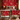 Festive Red Oriental Wallpaper Before & After Room Transformation – Nidhi Decor Mumbai India