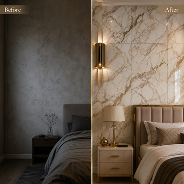 Self Adhesive PVC Foam Wall Sheet 2x2 ft (ND-170) | 2mm Damp-Proof Wall Decor
