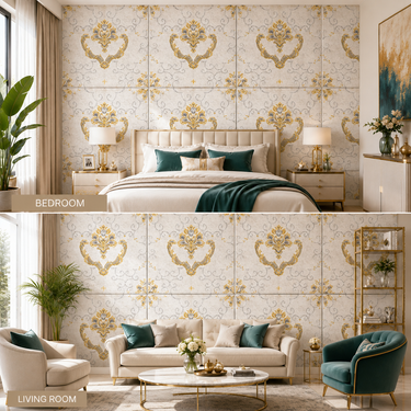 Self Adhesive Royal Design 2.25x2.25 ft Textured Foam Sheet | 5 Sq.Ft Coverage