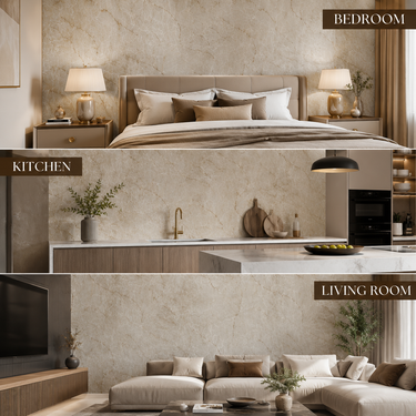 Self Adhesive Grey Texture Wallpaper 10m x 18in | Modern Neutral Wall Decor