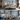Nidhi Decor White Blue Circle Wallpaper Close-Up – Coastal Geometric Pattern India