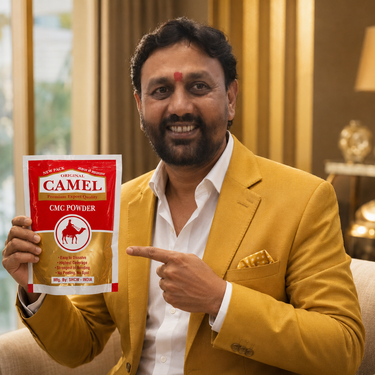 Nidhi Decor Camel CMC Wallpaper Adhesive in Use – Easy DIY Wallpaper Installation India