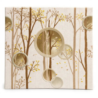 Tree Design Textured Foam Sheet Installed on Wall – Nidhi Decor Mumbai Home Decor