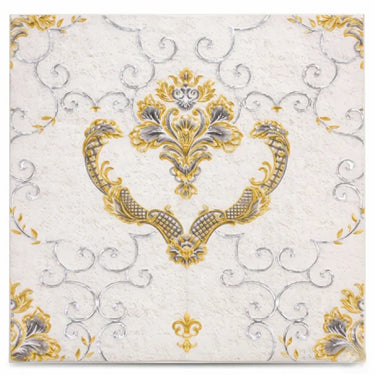 Royal Design Textured Foam Sheet Installed on Wall – Nidhi Decor Mumbai Home Decor