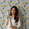 Nidhi Decor Self Adhesive Blue Yellow Flower Wallpaper 10m x 18in – Vibrant Floral Wall Decor Mumbai