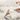 Nidhi Decor White Gold Oval Wallpaper Close-Up – Elegant Geometric Pattern India