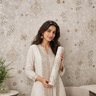 Nidhi Decor Premium Edition Non-Adhesive Wallpaper 50 Sq.Ft | Designer Luxury Wall Decor Mumbai | CMC Adhesive