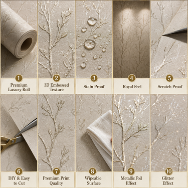 Floral Wallpaper Close-Up Cottagecore Pattern | Garden Wall Decor | Nidhi Decor Mumbai