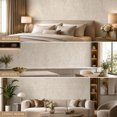 Cottagecore Garden Floral Wallpaper Room View | Bedroom Wall Decor | Nidhi Decor Mumbai