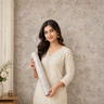 Nidhi Decor Purple Leaf Non-Adhesive Wallpaper 50 Sq.Ft | Modern Botanical Wall Decor Mumbai | CMC Adhesive