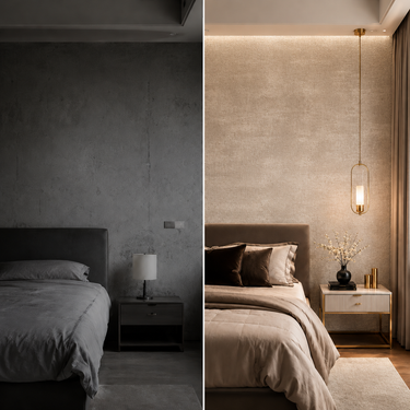 Non Self Adhesive Grey Abstract 58 SQFT Wallpaper