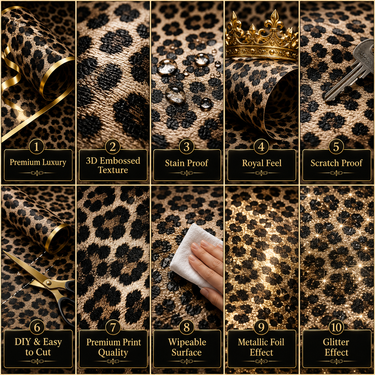 Non Self Adhesive Cheetah Pride 58 SQFT Wallpaper