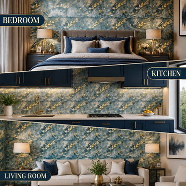 Self Adhesive PVC Foam Wall Sheet 2x2 ft (ND-179) | 2mm Damp-Proof Wall Decor