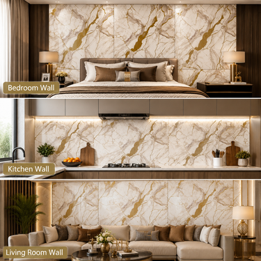 Self Adhesive PVC Foam Wall Sheet 2x2 ft (ND-170) | 2mm Damp-Proof Wall Decor