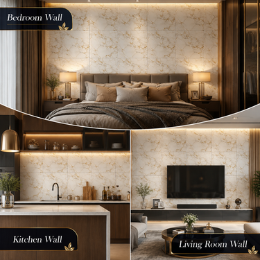 Self Adhesive PVC Foam Wall Sheet 2x2 ft (ND-092) | 2mm Damp-Proof Wall Decor
