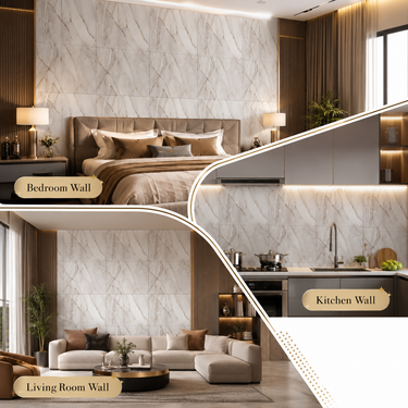 Self Adhesive PVC Foam Wall Sheet 2x2 ft (ND-101) | 2mm Damp-Proof Wall Decor