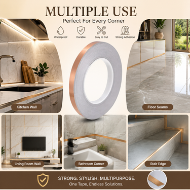 Self Adhesive Golden Tape