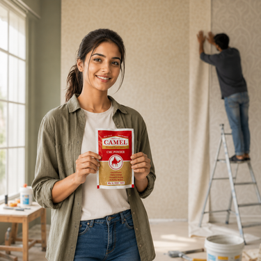 Camel Premium CMC Wallpaper Adhesive (200g)