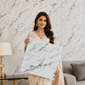 Nidhi Decor Self Adhesive White Marble Copper Vein PVC Foam Sheet 2x2 Ft – Damp-Proof Wall Decor Mumbai