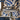 Nidhi Decor White Blue Abstract Wallpaper Close-Up – Modern Geometric Pattern India