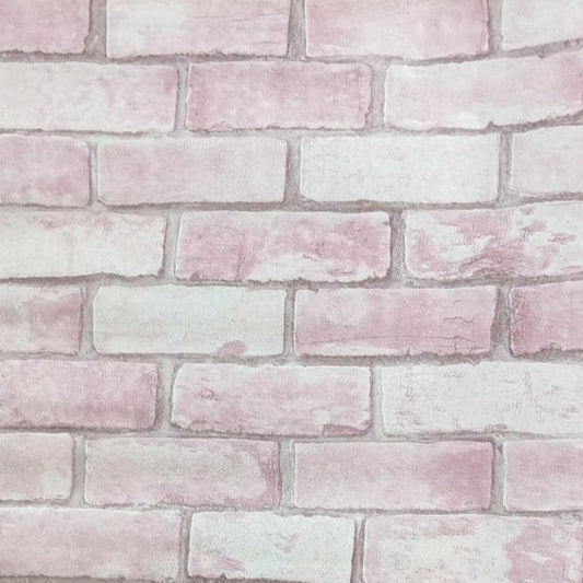 Pink bricks Wallpaper