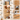 Self Adhesive Golden Chestnut Grille Panel Room Setting – Nidhi Decor Mumbai India