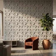 Non Self Adhesive Bubble Grey 3D Panel - Image 3