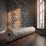 Self Adhesive Wallpaper Stone Texture 10 Meter