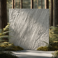 PVC Soft Cement Texture Ceramic Foam Sheet 2X2 ft