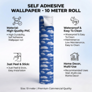 Self Adhesive Wallpaper Cloud Texture 10 Meter - Image 4