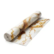 Self Adhesive White Dark Yellow Texture Wallpaper Roll 2 Meter - Image 2