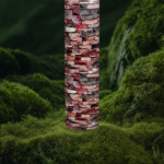 Self Adhesive Wallpaper Colourful Bricks Texture 10 Meter