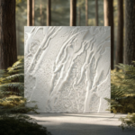 PVC Soft White Ceramic Foam Sheet 2X2 ft