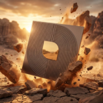 Non Self Adhesive Golden Crescent Spiral Grey Pattern 3D Panel