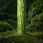 Self Adhesive Wallpaper Bamboo Texture 10 Meter