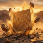 Non Self Adhesive Spiral Wood Pattern 3D Panel