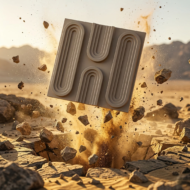 Non Self Adhesive Loopa Mega Graige Pattern 3D Panel