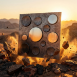 Non Self Adhesive Bubble Grey 3D Panel