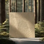 PVC Soft Royal Yellow Circle Texture Ceramic Foam Sheet 2X2 ft