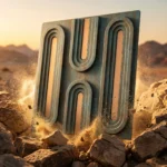 Non Self Adhesive Loopa Teal 3D Panel