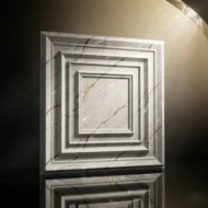 Non Self Adhesive Square White 3D Panel - Image 2