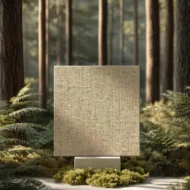PVC Soft Brass Linen Texture Ceramic Foam Sheet 2X2 ft
