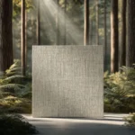 PVC Soft Grass cloth Style Texture Ceramic Foam Sheet 2X2 ft