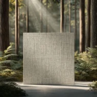 PVC Soft Grass cloth Style Texture Ceramic Foam Sheet 2X2 ft