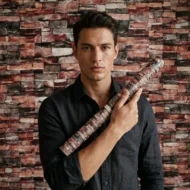 Self Adhesive Wallpaper Colourful Bricks Texture 10 Meter