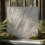 PVC Soft Cement Texture Ceramic Foam Sheet 2X2 ft