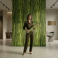 Self Adhesive Wallpaper Bamboo Texture 10 Meter - Image 2