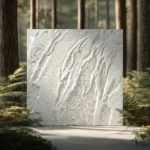 PVC Soft White Ceramic Foam Sheet 2X2 ft